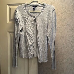 Gap grey Button-Up Cardigan